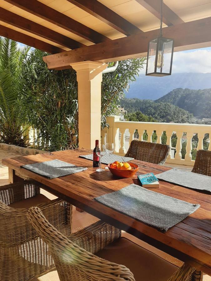 Casa Sol With Private Terrace, Garden, Pool, Beautiful View Apartment Puerto de Sóller Екстериор снимка
